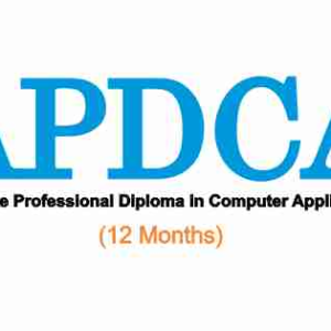 Advanced Professional Diploma in Computer Applications (APDCA)