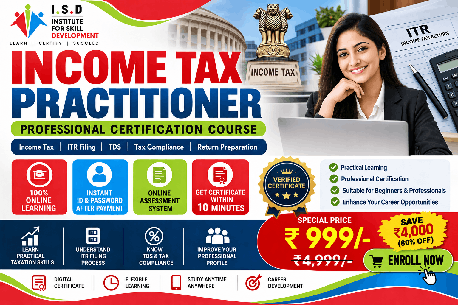 Income Tax Practitioner – Online Professional Certification Course